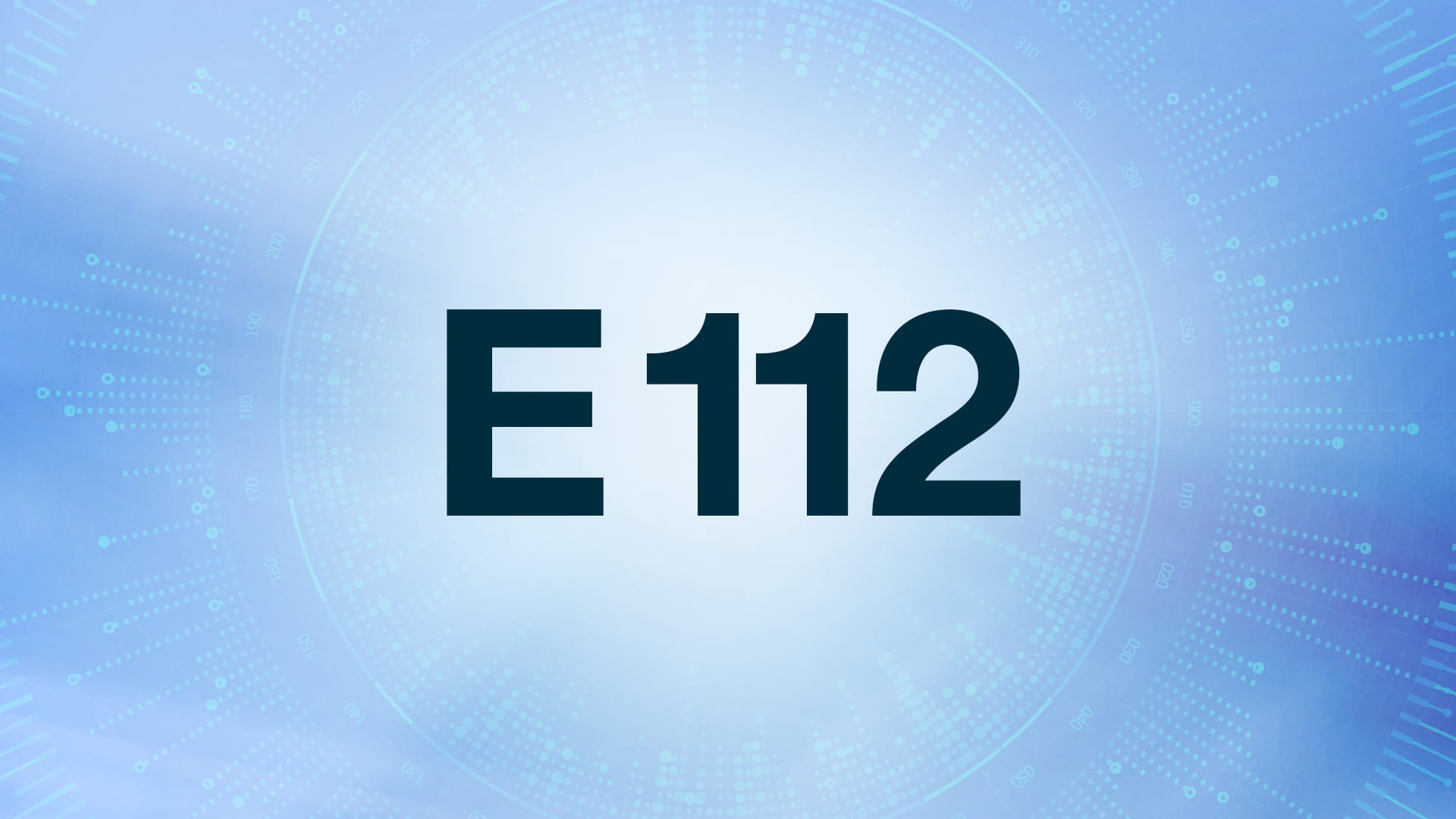 Logo der E112 Zertifizierung