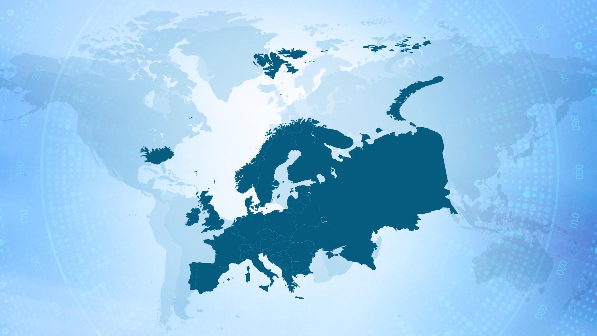 Karte von Europa, wo Marktzulassungen von einem anerkannten FCB durchgeführt werden müssen.