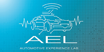 Illustration of the Automotive Experience Lab (AEL) from cetecom advanced